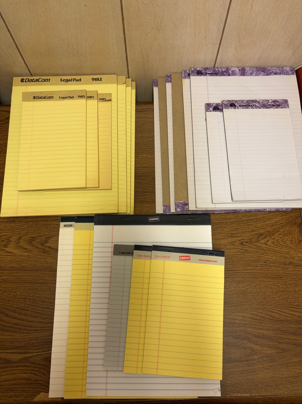 21-Piece Legal Pad & Junior Legal Pad Writing Set – Staples, Datacom & Amp Easy